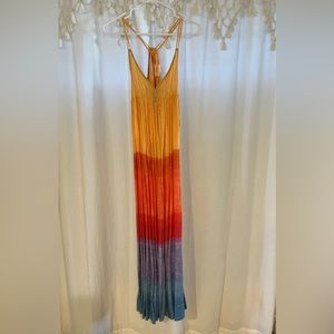 Anthropologie Maxi Dress Multicolor